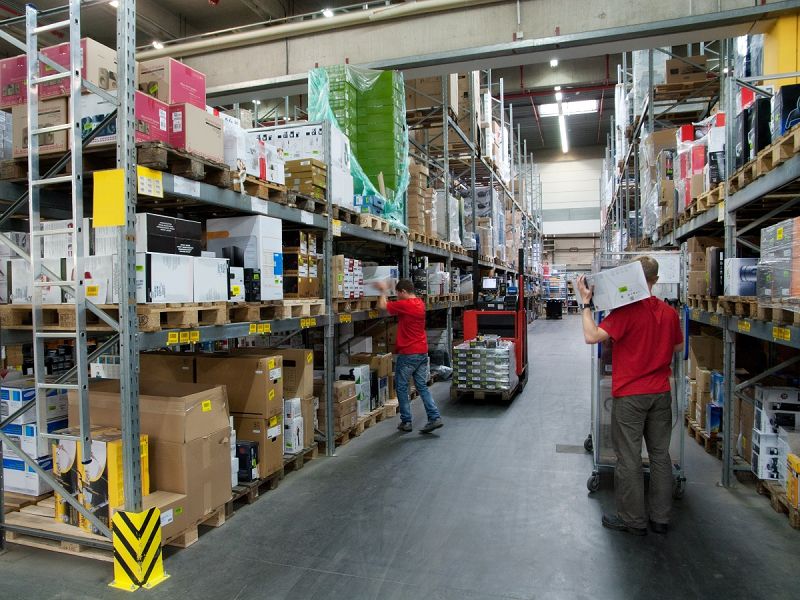 Auftragsbearbeitung, Verpackung und Versand